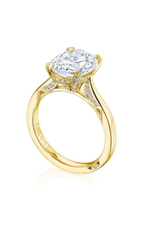 Simply Tacori 14K Yellow Gold Engagement Ring HT2625OV11X9FY