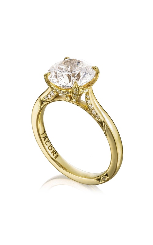 Simply Tacori 14K Yellow Gold Engagement Ring HT2625RD9FY