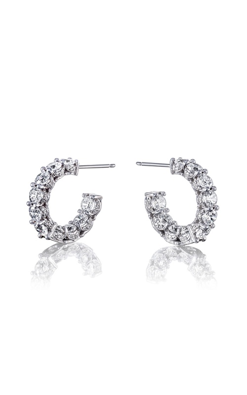 Diamond Huggie Earrings
