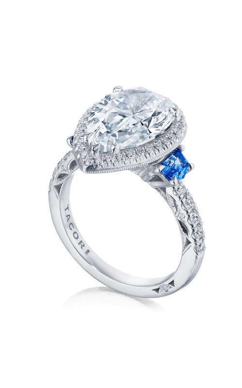 TACORI Dantela Three Stone  Engagement Ring 269322PS14X9BS