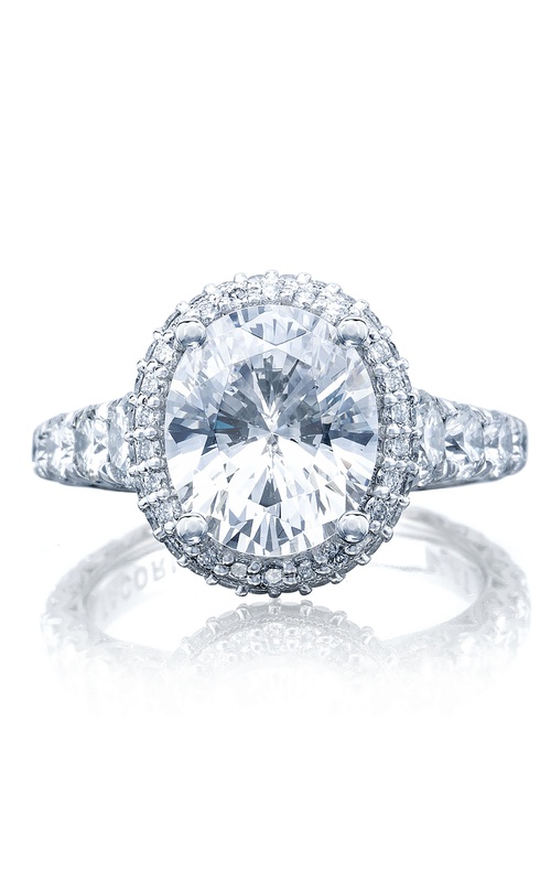 Oval Bloom Engagement Ring