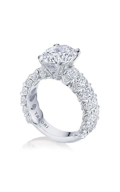 Tacori Classic Crescent and RoyalT Engagement Ring HT2665RD9