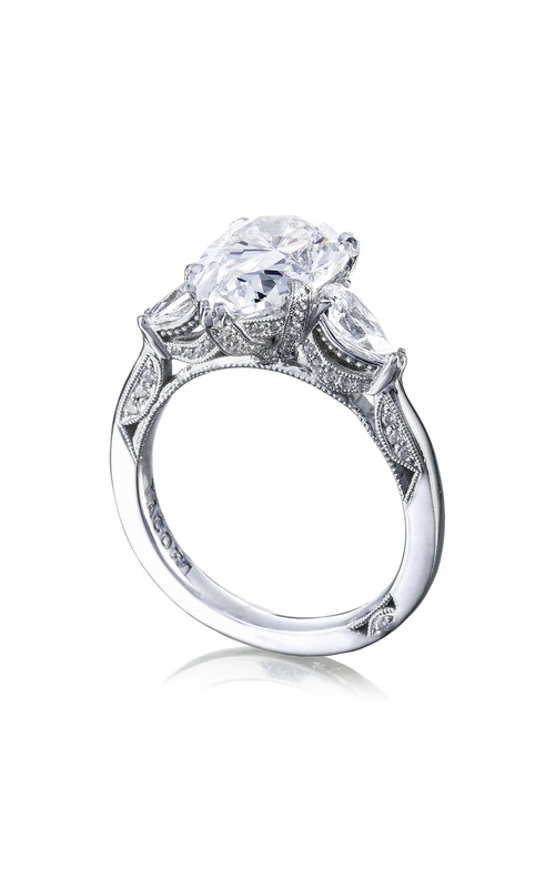 Pear 3-Stone Engagement Ring