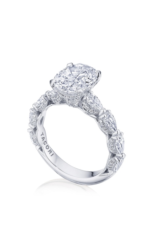 TACORI Classic Crescent,  RoyalT Engagement Ring HT2666OV10X8