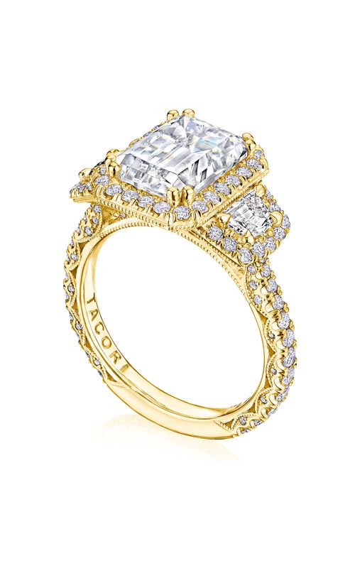 TACORI Petite Crescent,  RoyalT Engagement Ring HT2678EC10X75Y