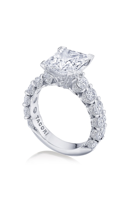 Tacori Classic Crescent and RoyalT Engagement Ring HT2664PR85