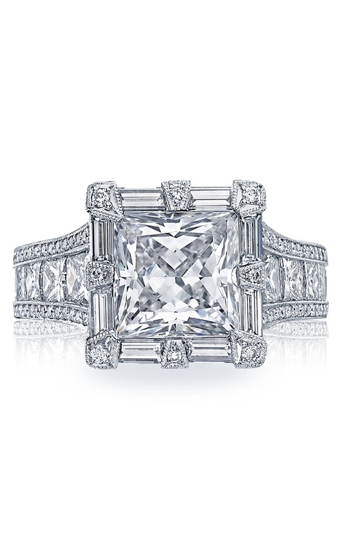 Princess Bloom Engagement Ring