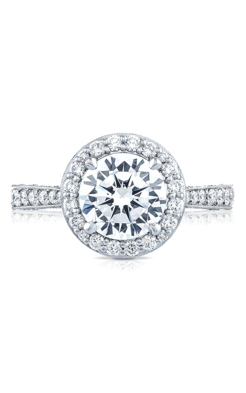 Round Bloom Engagement Ring