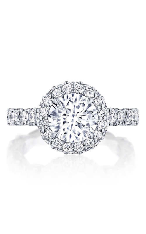 Round Bloom Engagement Ring