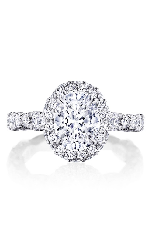 Oval Bloom Engagement Ring