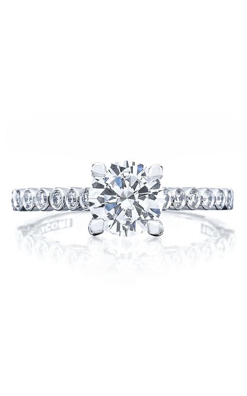 Tacori Sculpted Crescent Engagement Ring 200-2RD65W