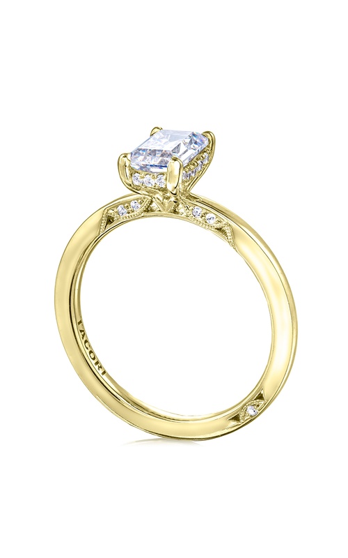 Emerald Solitaire Engagement Ring