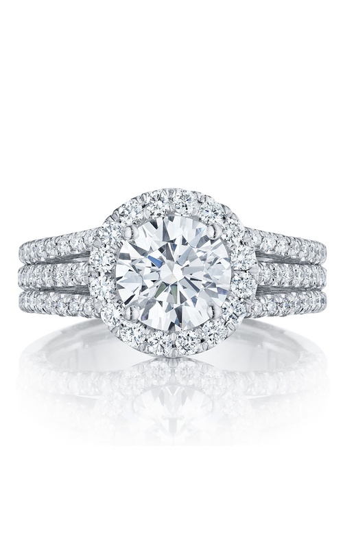 Round Bloom Engagement Ring