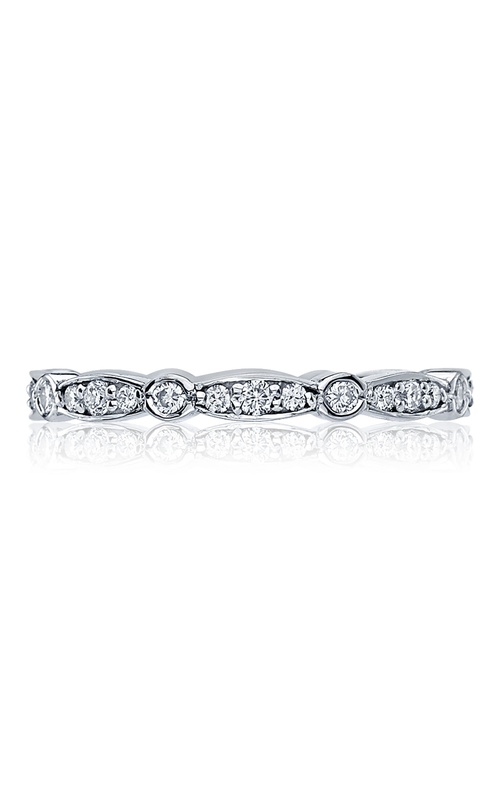 TACORI Sculpted Crescent Wedding  Platinum Wedding Band 47-2