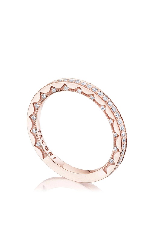 Tacori Sculpted Crescent Wedding Wedding Band p1032b34fpk