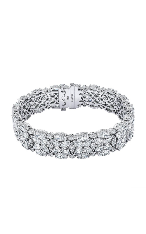 Diamond Mosaic Bracelet, Pear & Marquise