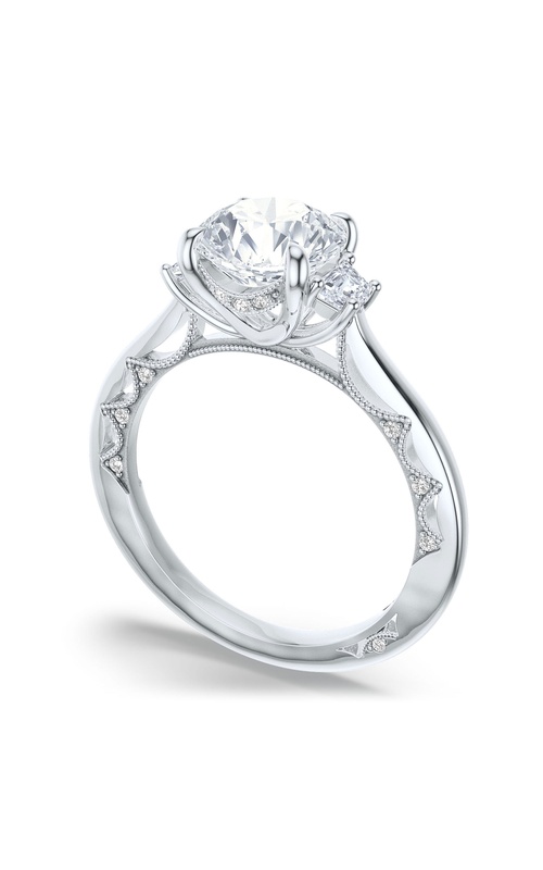 TacoriLunetta Crescent Engagement Ring272217RD65W - 18K White Gold