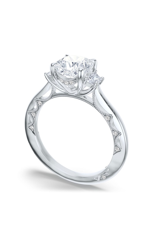 TacoriLunetta Crescent Engagement Ring272217CU65W - 18K White Gold