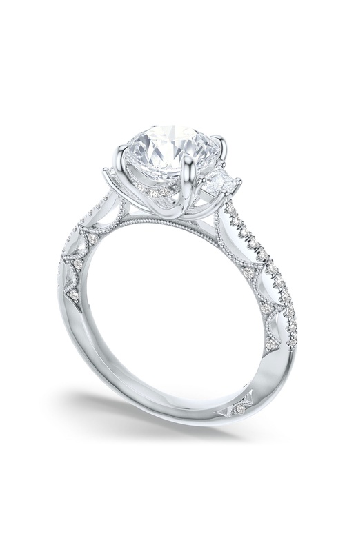 TacoriLunetta Crescent Engagement Ring272417RD65W - 18K White Gold
