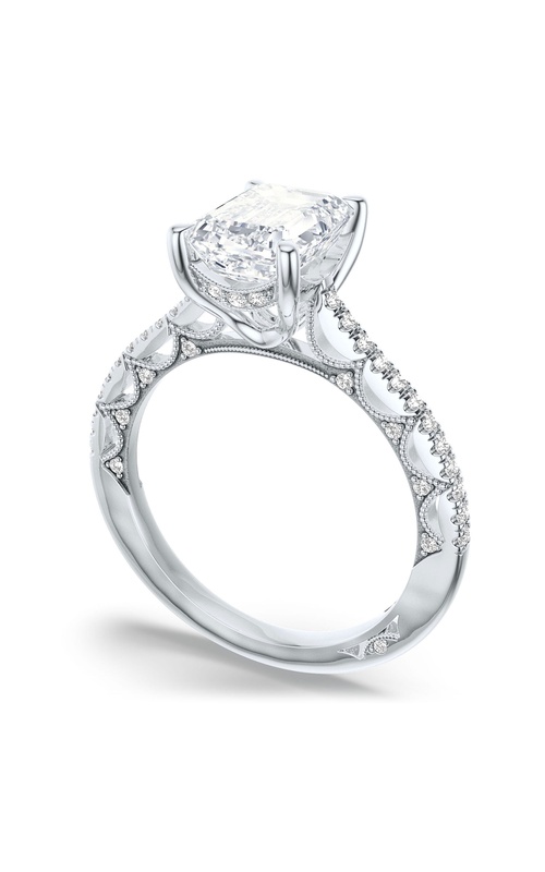 TacoriLunetta Crescent Engagement Ring272117EC7X5W - 18K White Gold