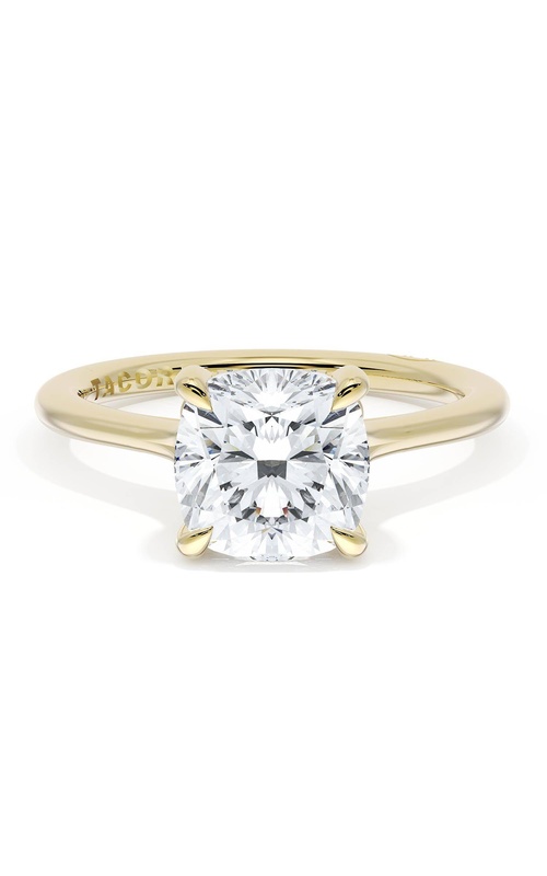 Cushion Solitaire Engagement Ring