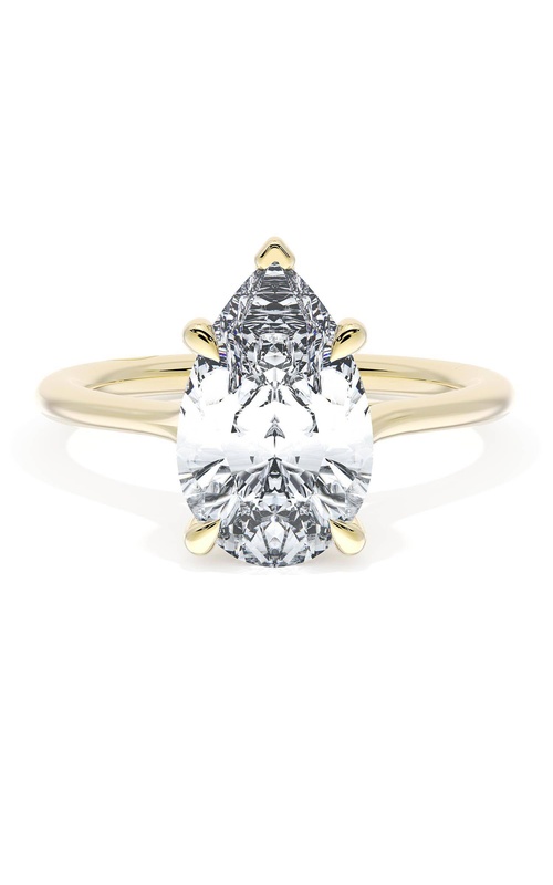 Pear Solitaire Engagement Ring
