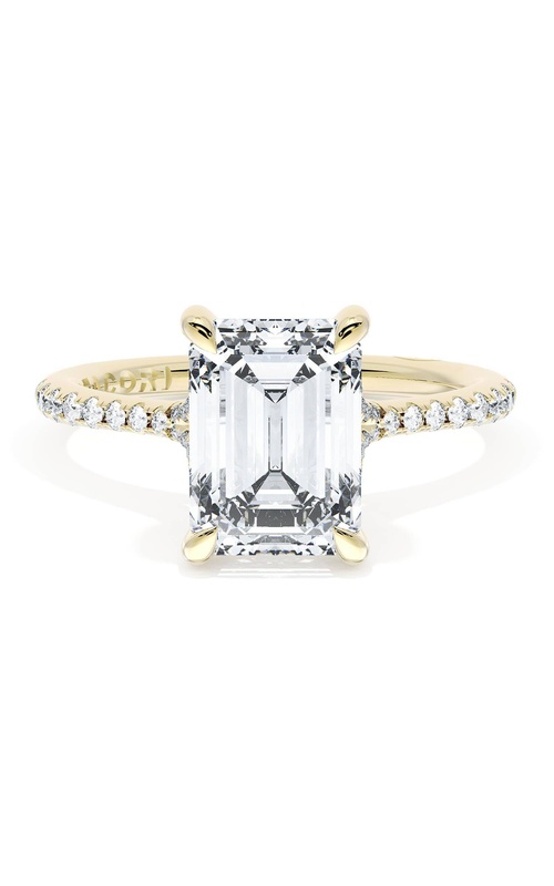 Emerald Solitaire Engagement Ring