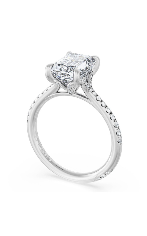 Emerald Solitaire Engagement Ring