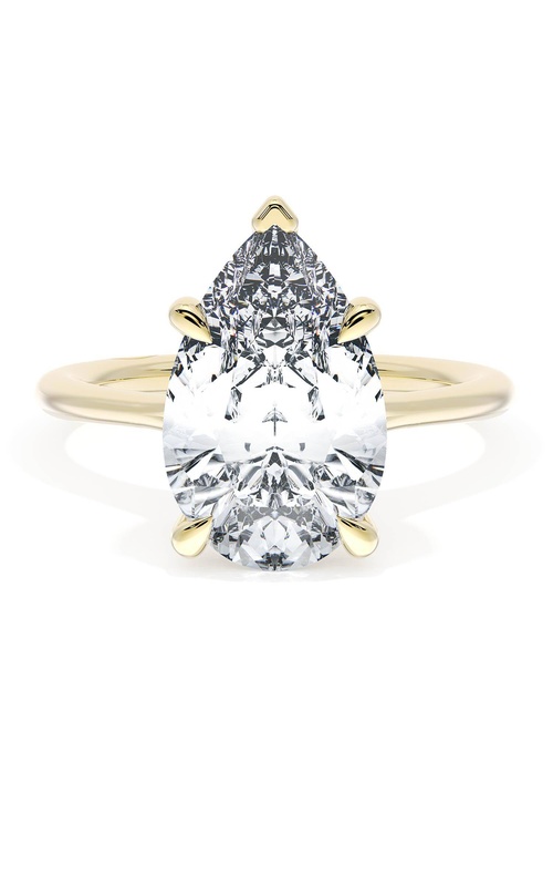 Pear Solitaire Engagement Ring