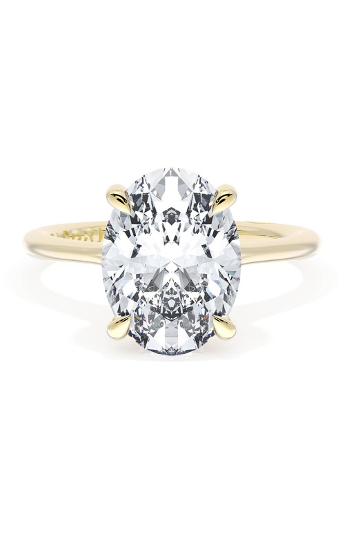 Oval Solitaire Engagement Ring