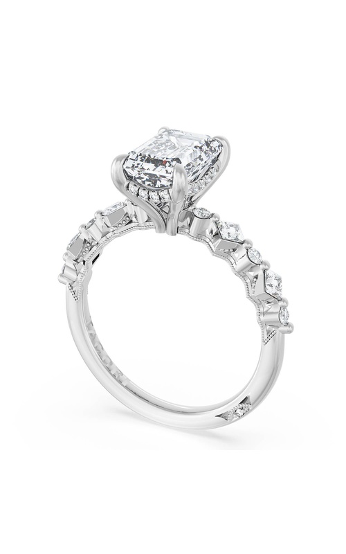 Emerald Solitaire Engagement Ring