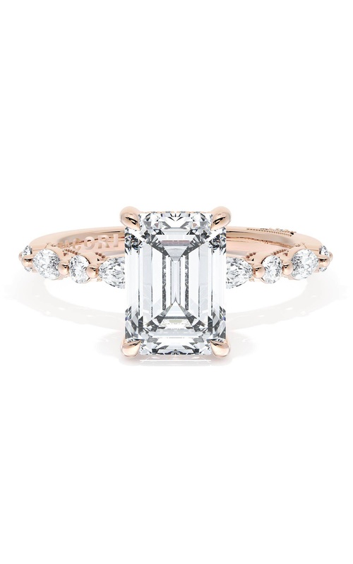 Emerald Solitaire Engagement Ring