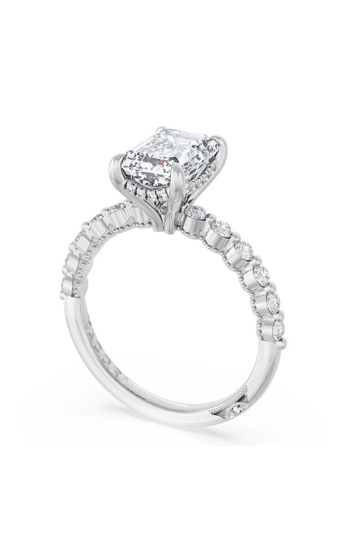 Emerald Solitaire Engagement Ring
