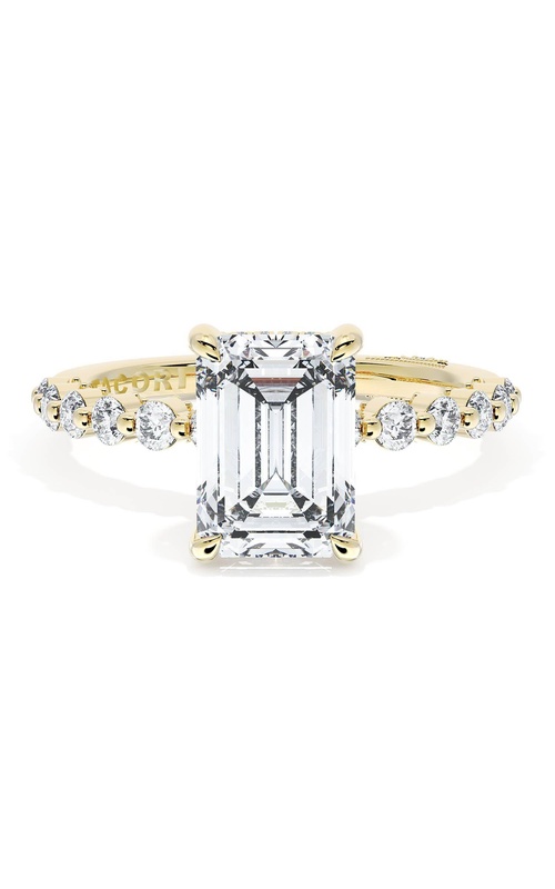 Emerald Solitaire Engagement Ring