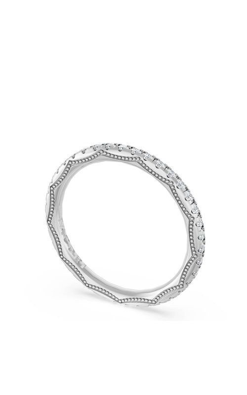 French Pavé Diamond Wedding Band, 2.0mm