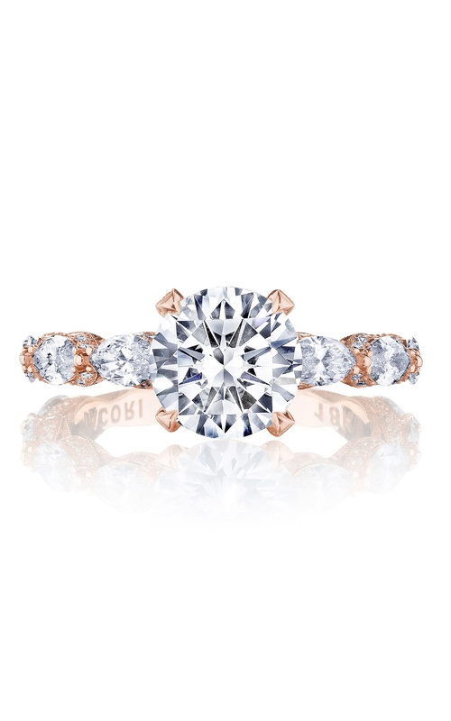 TACORI Classic Crescent,  RoyalT Engagement Ring HT2667RD8PK