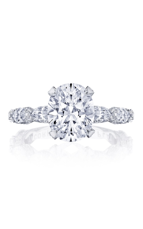 TACORI Classic Crescent,  RoyalT Engagement Ring HT2667OV10X8