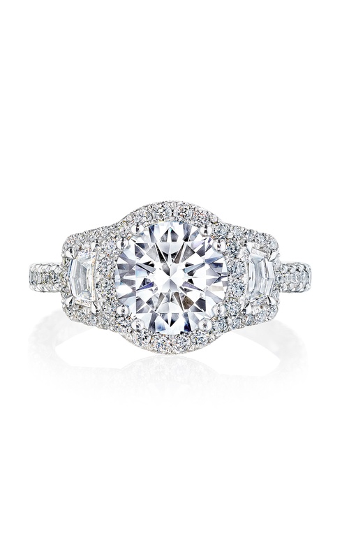 TACORI Petite Crescent,  RoyalT Engagement Ring HT2677RD8 TACORI Petite Crescent,  RoyalT Engagement Ring HT2677RD8