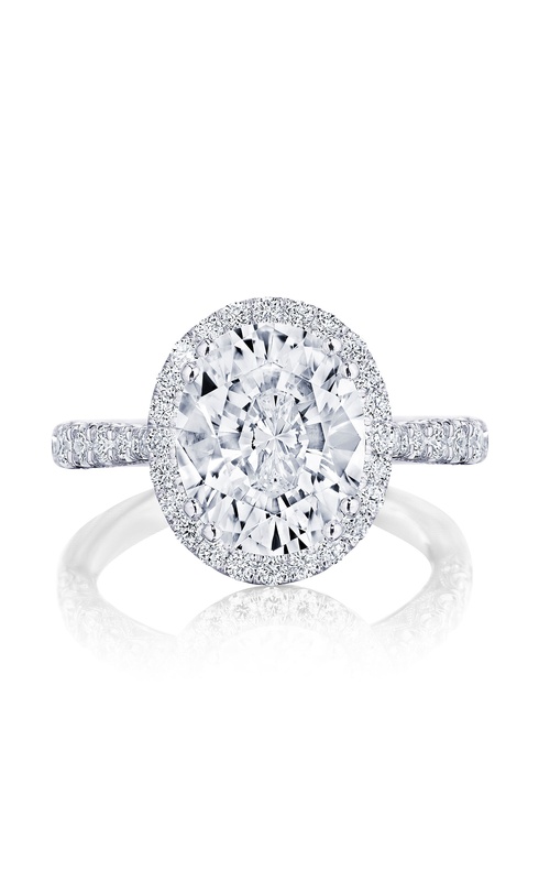 Tacori Petite Crescent,  RoyalT Engagement Ring HT2670OV11X9