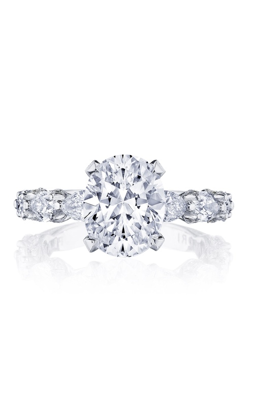 TACORI Classic Crescent,  RoyalT Engagement Ring HT2666OV10X8 TACORI Classic Crescent,  RoyalT Engagement Ring HT2666OV10X8