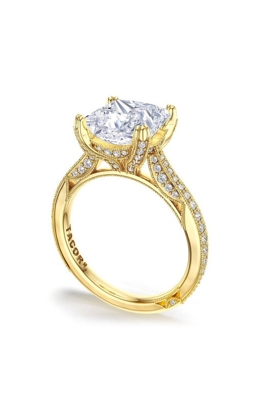 Simply Tacori and RoyalT 18K Yellow Gold Engagement Ring HT2627PR7Y