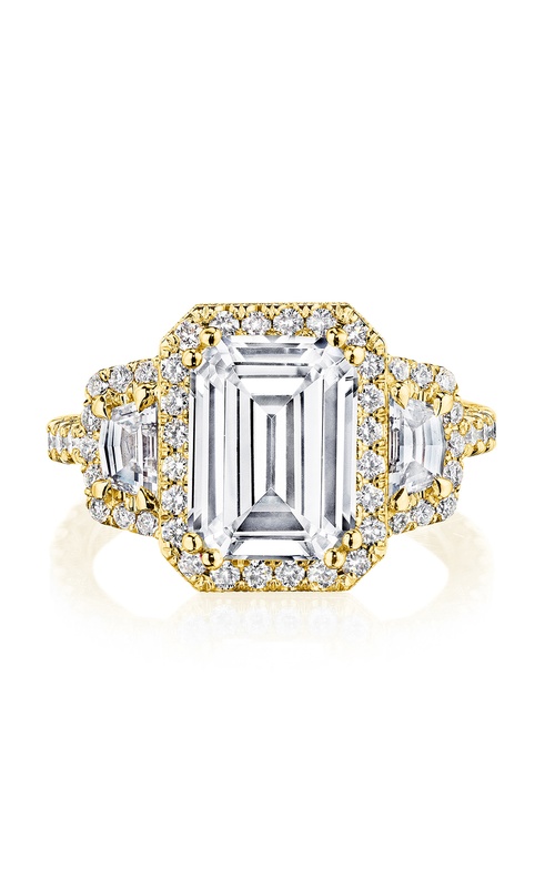TACORI Petite Crescent,  RoyalT Engagement Ring HT2678EC10X75Y