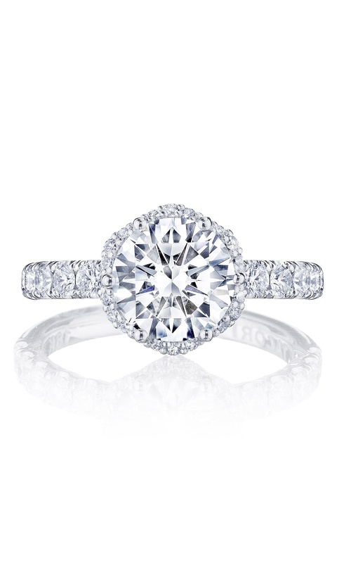 TACORI Petite Crescent Engagement Ring HT257225RD8W