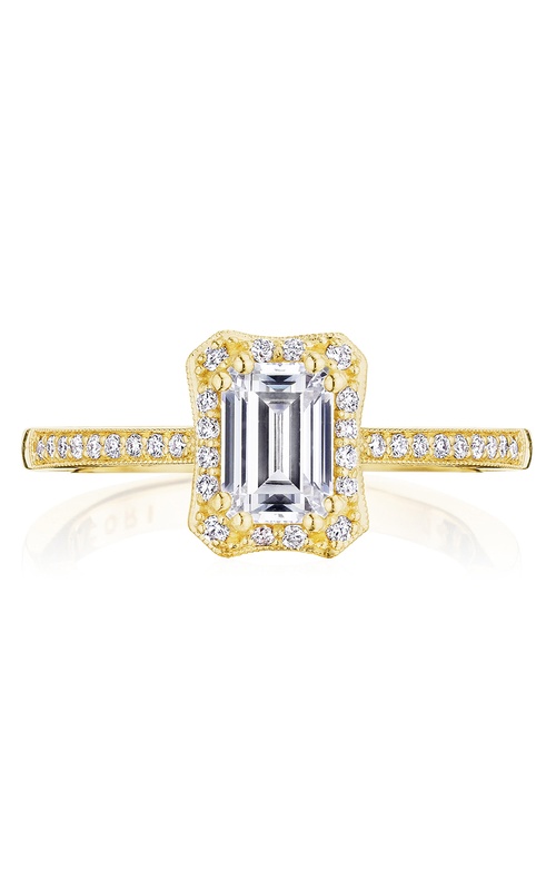 TACORI Sculpted Crescent Engagement Ring P103EC65X45FY