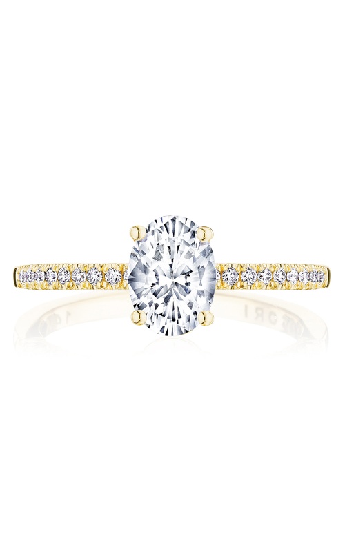 TACORI Sculpted Crescent Engagement Ring P104OV75X55FY