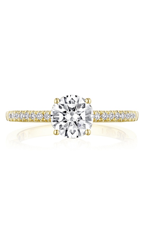 TACORI Sculpted Crescent Engagement Ring P104RD65FY