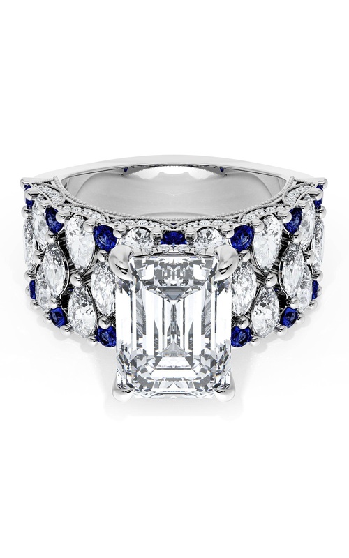 TACORI Classic Crescent,  RoyalT Engagement Ring 21EC11X8BS112W
