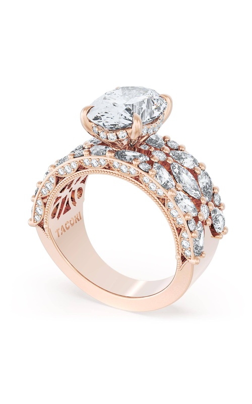 Tacori Classic Crescent Engagement Ring 22OV125X912PK