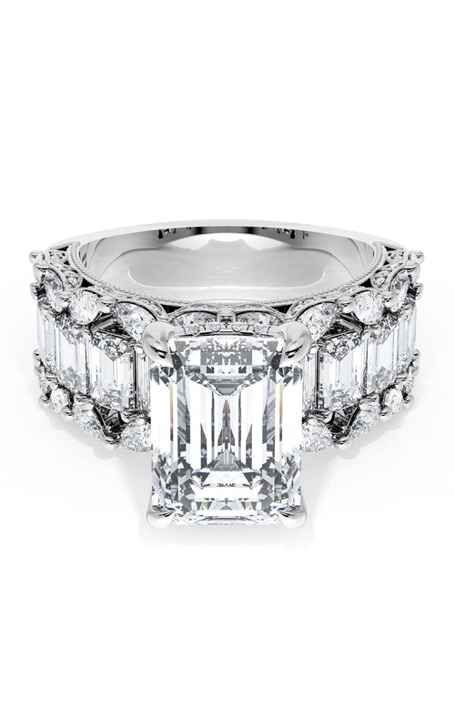 TACORI Classic Crescent,  RoyalT Engagement Ring 23EC11X812W