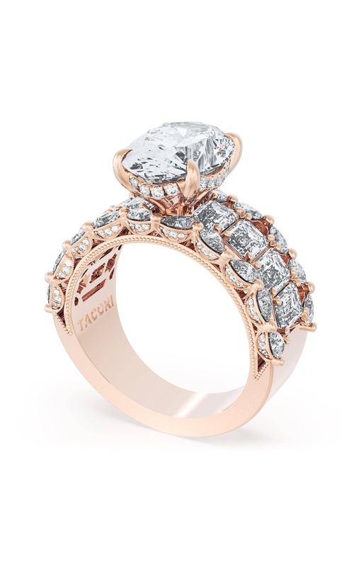Tacori Classic Crescent Engagement Ring 23OV125X912PK